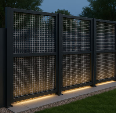 รั้วตะแกรงตัวหนอน